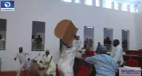 Video: Nassarawa Lawmakers In Free For All Fight